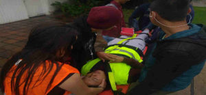 Evacuación Instituto El Roble